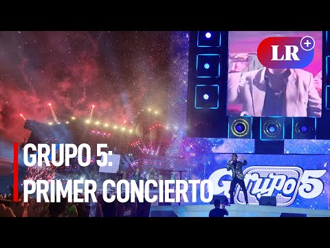 ????Grupo 5: una noche de alegría, lágrimas, baile y orgullo para resumir 50 años de música | #EnVivoLR