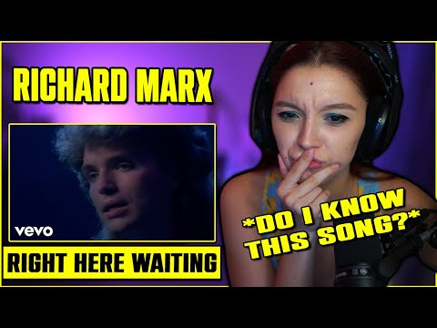 Richard Marx - Right Here Waiting l First Time Reaction