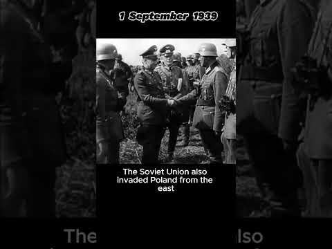 1 September 1939 Germany invaded Poland, starting    #history #s #worldwar #vintage