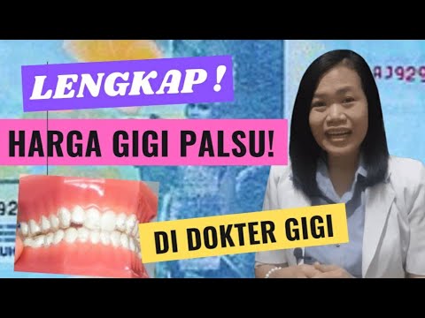 Lengkap! Harga gigi palsu | biaya pemasangan gigi tiruan di dokter gigi