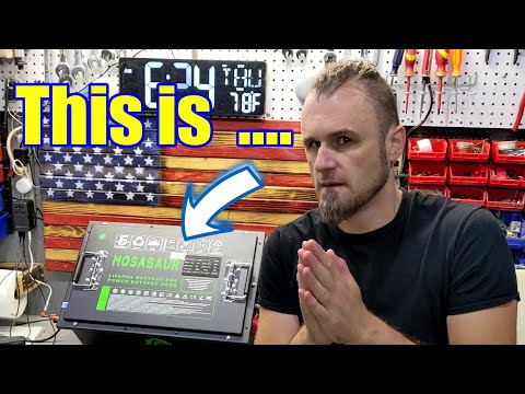 Time for an upgrade 48V 105Ah Golf Cart LFP Lithium Battery by MOSASAUR LOOK inside and Quick REVIEW