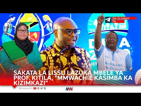KIMEWAKA! SAKATA LA LISSU LAZUKA MBELE YA WAHARIRI, &quot;MMWACHIE KASIMBA KA KIZIMKAZI ILI UCHAGUZI.....