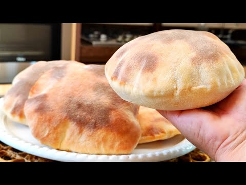 PÃO SÍRIO ou PÃO PITA-Perfeito na hora de preparar o seu lanche