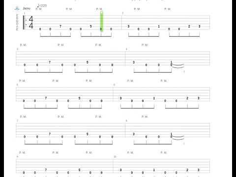 E1M1   at Doom's Gate Tab by Bobby Prince + Guitar only + Guitar tab