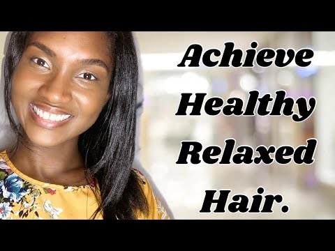 Thumbnail for THE EASIEST WAY TO MOISTURIZE RELAXED HAIR | RELAXED HAIR CARE | HEALTHY RELAXED HAIR