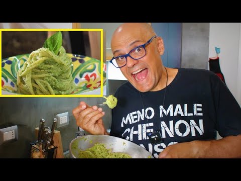Thumbnail for SPAGHETTI PESTO DI ZUCCHINE ABBESTIA ricetta spaghetti CREMA di Zucchine ricette zucchine
