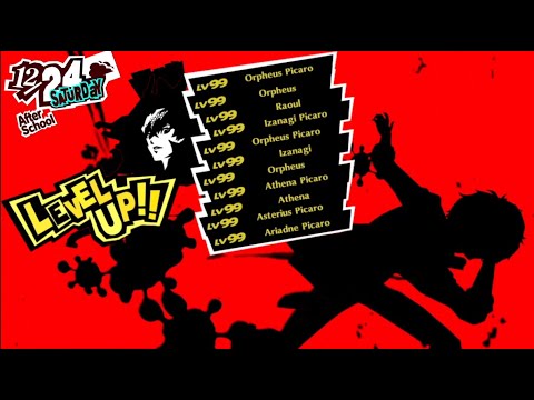 Unique Joker's voice lines when lvl up 25 DLC Personas - Persona 5 Royal