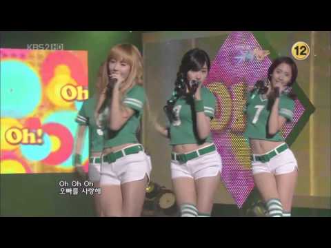 [1080p] [60fps] Girls&apos; Generation - Oh! @ Music Bank