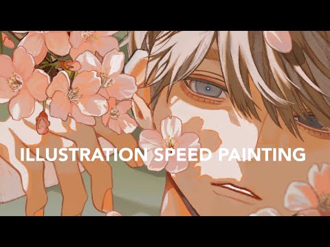 イラストメイキング Speed painting