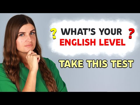 Thumbnail for What's your English level? Take this test!