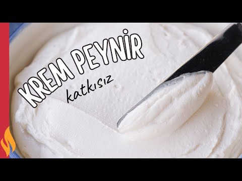 Evde Katkısız Krem Peynir Tarifi ???? Herkes Kolayca Yapabilir ????????