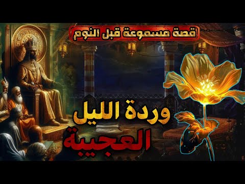 قصة وردة الليل العجيبة،قصة مسموعة ممتعة جدا،قصص مسموعة قبل النوم،صوت الحكايات