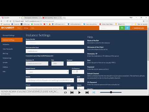 Müzik bot Detaylı anlatım(Sinus Bot)