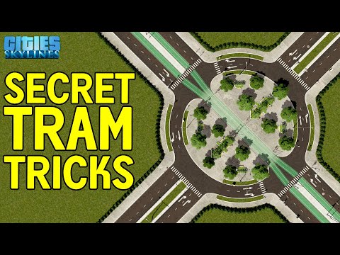 Effective Tram Intersections in Cities Skylines