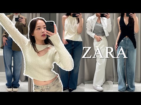 Thumbnail for ZARA 3월 신상 30가지 아이템 착용해보기 | 자라룩북 | 최애템 소개 | 170cm 예쁘게 코디하는 법