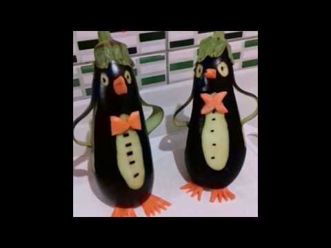 Thumbnail for Passo a passo de como fazer Pinguins com Berinjela