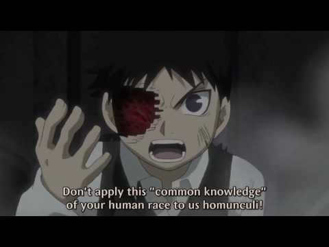 Edward Elric turns into a philosopher stone