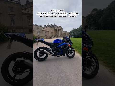 SUZUKI GSX R 600 K7 ISLE OF MAN TT LIMITED EDITION AT STOURHEAD MANOR HOUSE