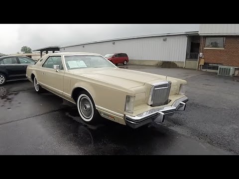 1978 Lincoln Continental Mark V Designer Series Cartier Edition|Walk-Around Video|In-Depth Review