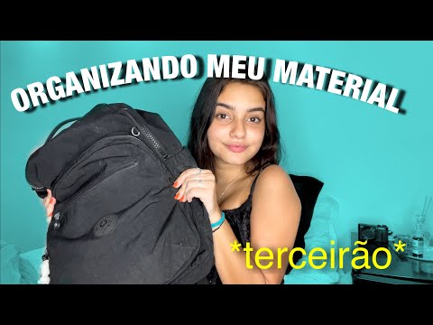 Thumbnail for ARRUMANDO MEU MATERIAL ESCOLAR DE 2021 PRO TERCEIRÃO! Bela Almada