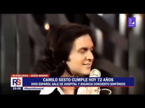 Camilo Sesto Ultimo Cumpleaños En vida . Reporte Semanal