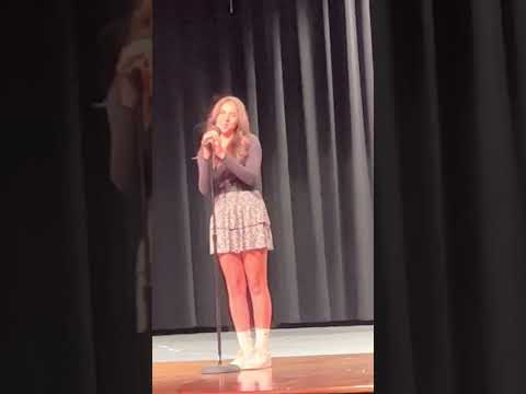 Lily Robles, age:13  Cover of “Hopelessly Devoted to You” TCMS Talent Show 2023