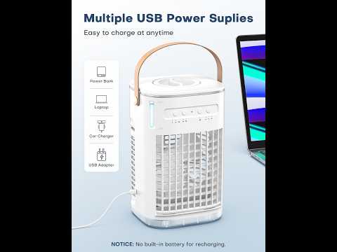 BALKO 4-IN-1 Personal Air Conditioner w/Remote | Key Features