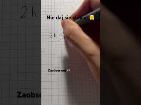 Thumbnail for Zamiana na godziny #matematyka #maths #egzaminósmoklasistymatematyka #mathematics #math #dc