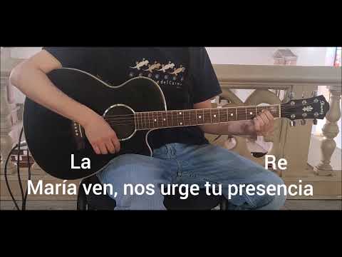 Thumbnail for Maria Ven, con letra y tonos. Cover Canto Mariano