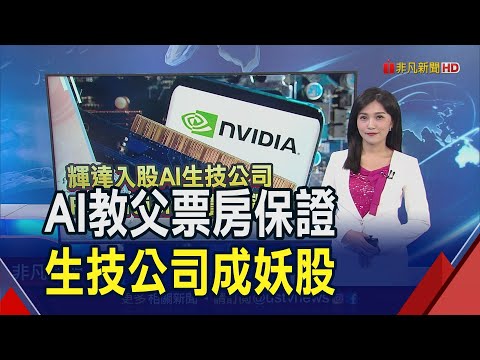 AI醫藥也瘋狂!獲輝達注資股價狂飆 馬斯克闢新戰場 成立xAI探索"宇宙"|推播 貝庭|非凡財經新聞|20230713