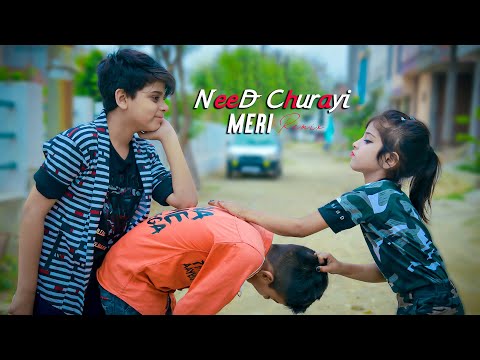 Thumbnail for Neend Churai Meri |Funny Love Story|Hindi Song | Cute Romantic Love Story|SaifinaDareib |Meerut Star