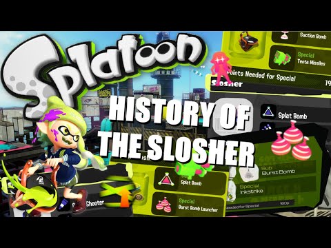 Thumbnail for The HISTORY of THE SLOSHER: Forever High Tier (Splatoon)