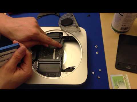 2012 Mac Mini Ram and SSD Upgrade
