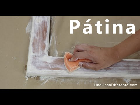 Cómo pintar madera con efecto envejecido pátina