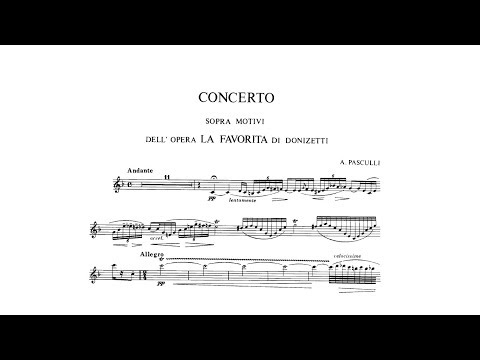 Thumbnail for A. Pasculli: Fantasia sopra "La Favorita" (Rubén Simeó, trumpet)