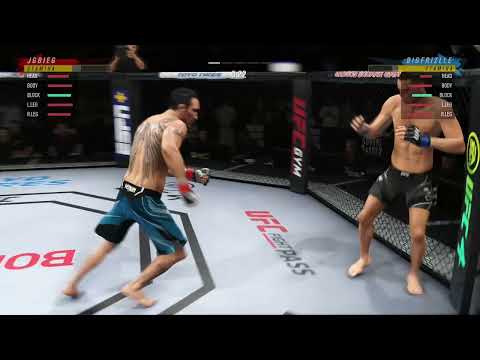 UFC 4 - Running Flying Double Knee KO (Masvidal Knee)