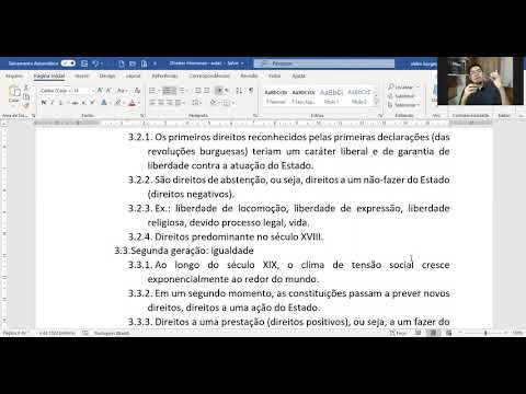 Direitos Humanos - Teoria das Gerações - Parte 1