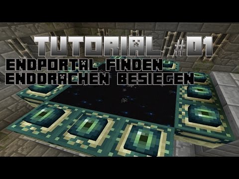 Thumbnail for Enderportal finden & Enderdrachen besiegen! | Tutorial #01