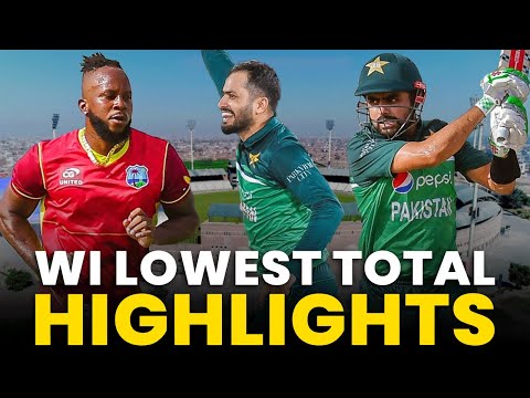 Highlights | Pakistan vs West Indies | 2nd ODI 2022 | PCB | MO2L