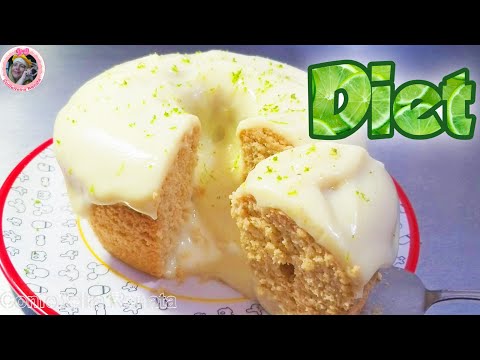 Bolo de Limão sem AÇÚCAR e sem TRIGO / Bolo Diet de Limão / Bolo de Limão Diet