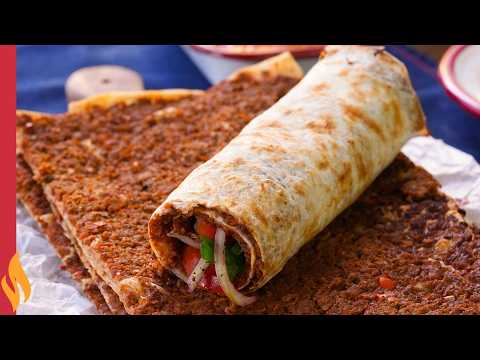 En Kolay Lahmacun Tarifi ✅ Hazır Yufkadan Lahmacun ????????????