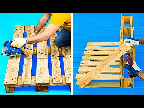 23 PEÇAS FEITAS DE PALETE para inspirar você a criar o que quiser