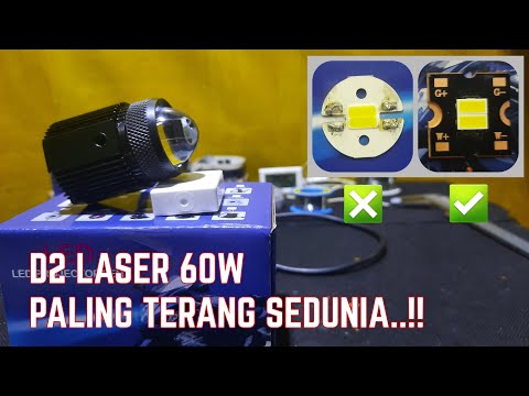 Simak..!! Upgrade D2 laser menggunakan 2X chip led MCP3570