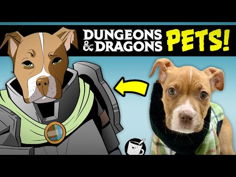 Drawing Pets as D&amp;D Characters