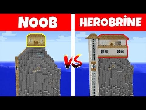 Thumbnail for NOOB VS HEROBRİNE (Ev Yapmak) - Minecraft