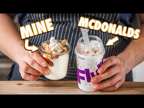 Thumbnail for Making The McDonalds McFlurry At Home | But Better
