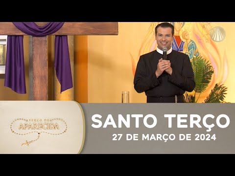 Thumbnail for Terço de Aparecida com Ir. Alan Zuccherato - 27 de março de 2024 [Mistérios Gloriosos]