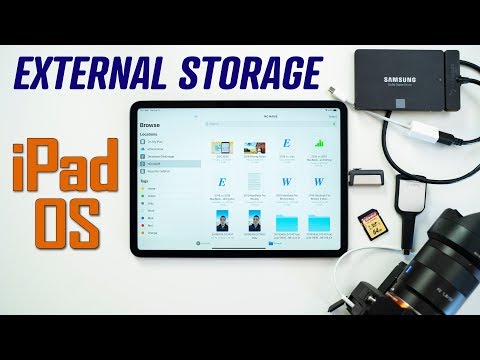Thumbnail for How to use External Storage with New iPadOS 13