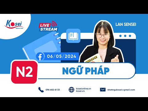 Luyện đề N2 - Đề 29 (Ngữ pháp) - Trung tâm tiếng Nhật Kosei