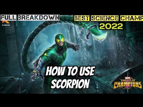 Thumbnail for How to Use Scorpion Effectively |Full Breakdown| - Marvel Contest of Champions